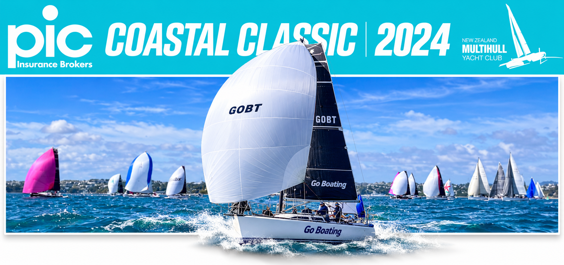 Go Boating PIC Coastal Classic sailing banner