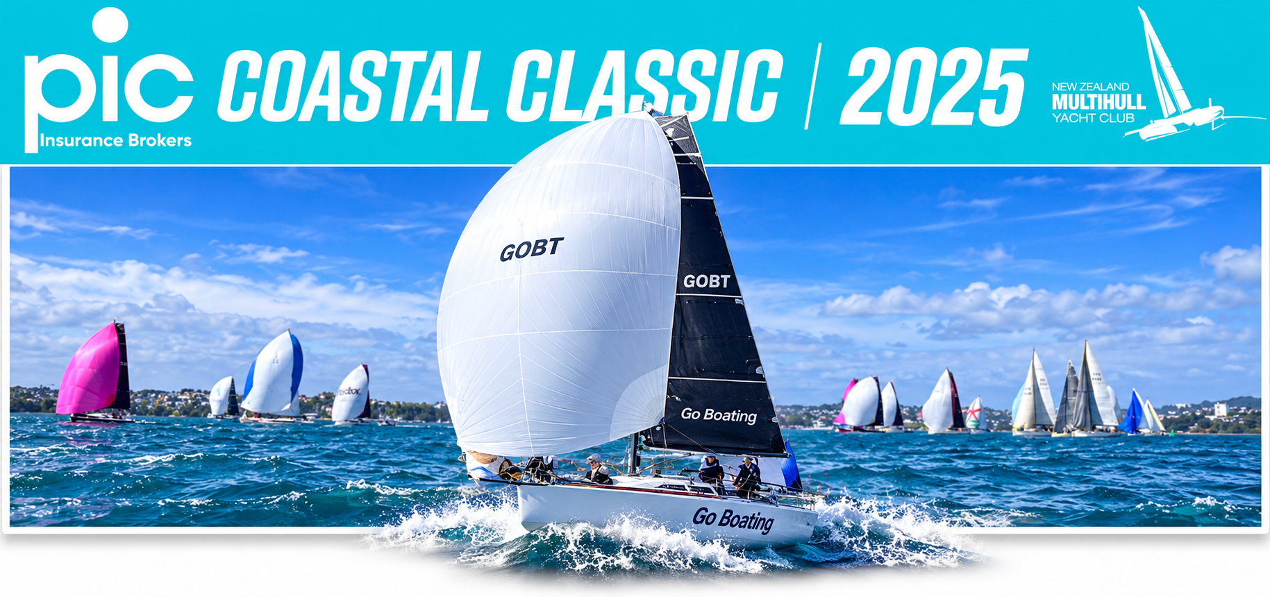 Go Boating PIC Coastal Classic sailing banner