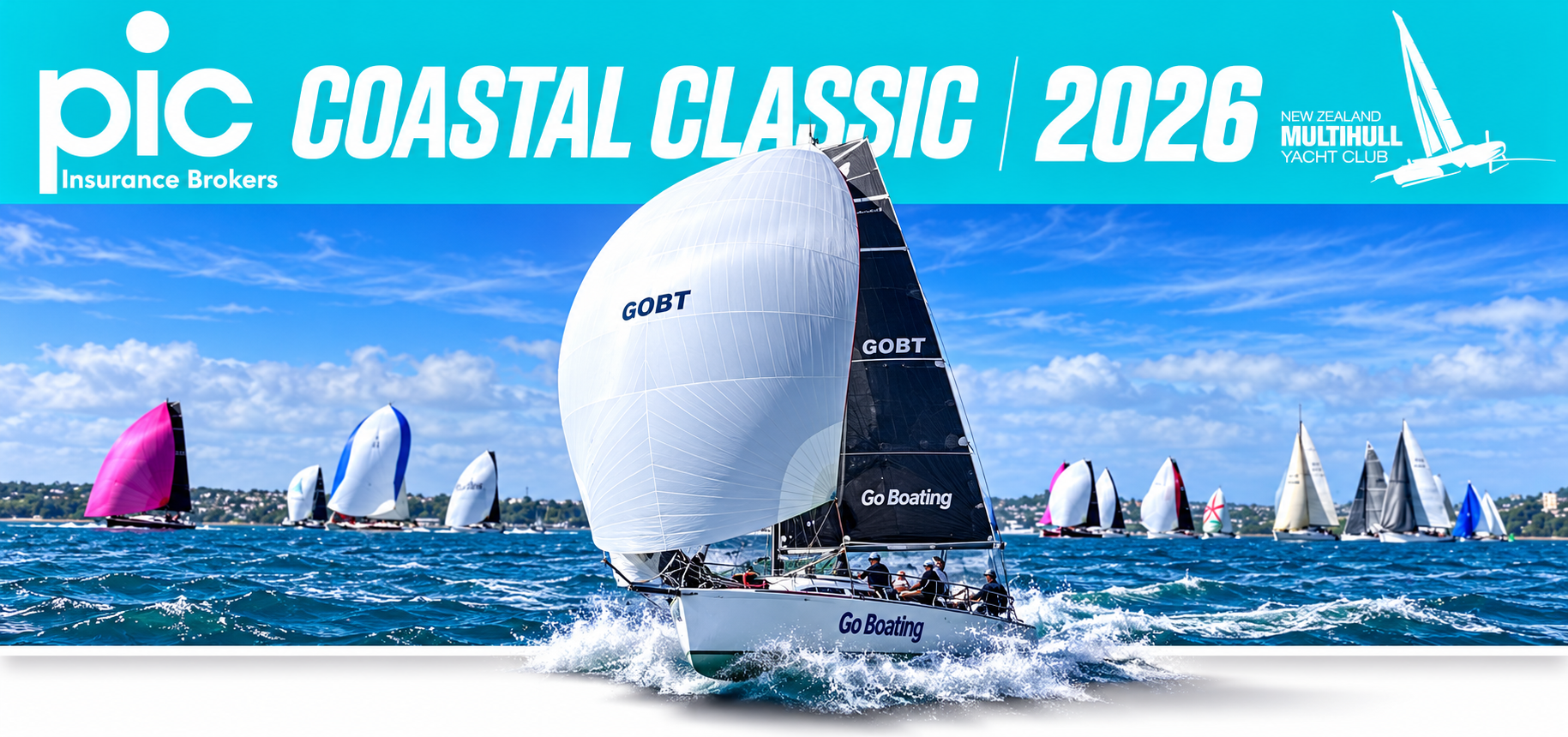 Go Boating PIC Coastal Classic sailing banner