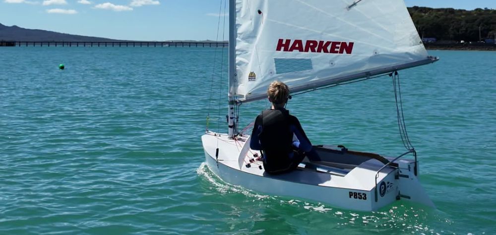 P Class sailing dinghies racing in New Zealand